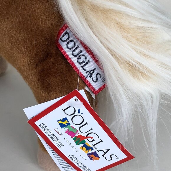 New w/ Tag Douglas Plush Horse Tiny Shetland Pony  Stuffed Animal 9" - Picture 11 of 11